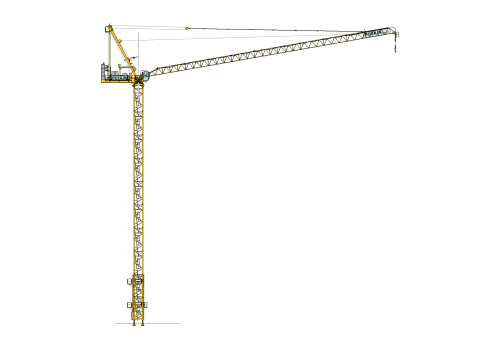 POTAIN MR 225 A Cranes with 0-50 HP Range & Has Cranes Type